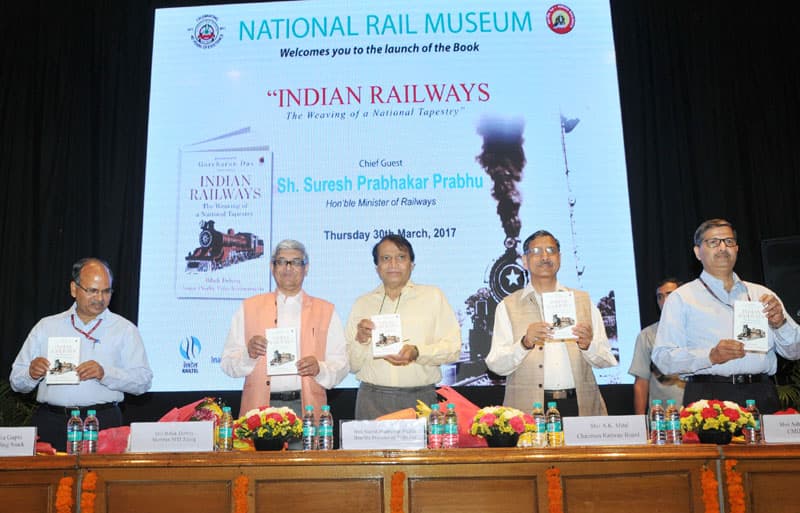 भारतीय रेलवे के इतिहास पर किताब